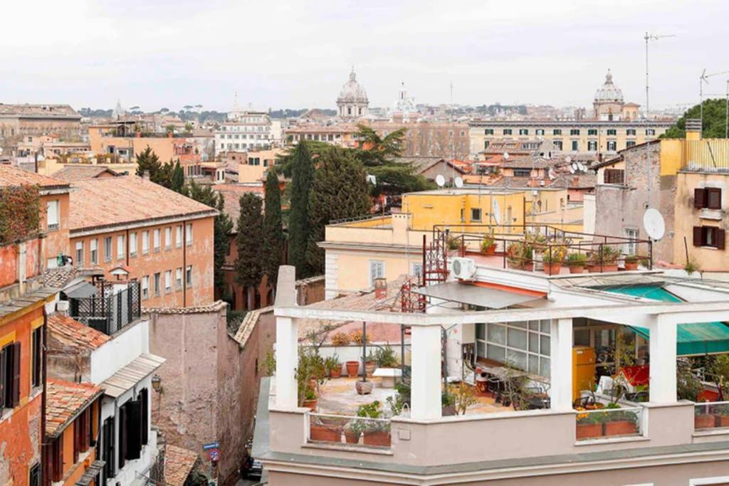 White Panoramic Jacuzzi Suite Trastevere - Top Collection Rom Eksteriør billede